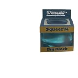 Premium Big Block Squeez'M Cube – 35% Larger Than The Standard Squishy Cube, Toy for Kids & Adults - Sensory Fidget for Stress Relief, Focus & Play – Colorful, Durable, Gift-Ready – ASTM Certified 3+