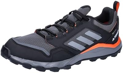 adidas Hombre Tracerocker 2.0 GORE-TEX Trail Running Shoes, GREY SIX/GREFOU/IMPORA, 42 EU