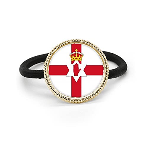 Diadema de goma de Irlanda del Norte que sujeta el pelo sin tirones