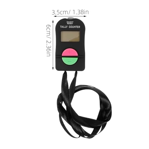 INOOMP Contador De Mão Digital Contador De Esportes De Golfe Eletrônico Adicionar/Subtrair Clicker M