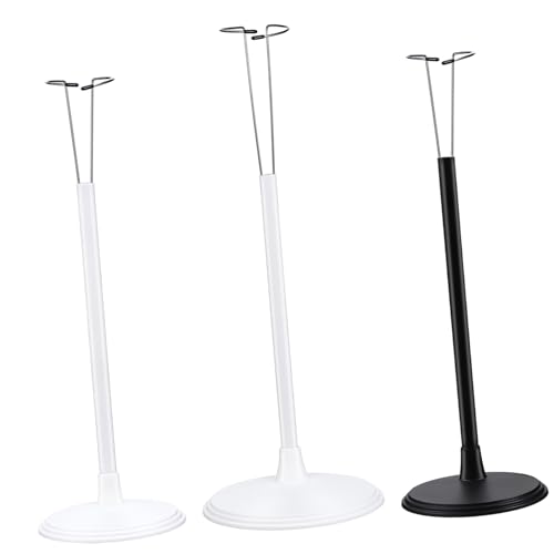 UKCOCO 3 Piezas Soporte para Muñecas de y Exhibición y Almacenamiento para Muñecas y Figuras
