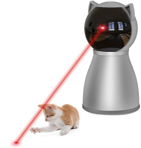 Automatic Cat Laser Toy with Real Random Trajectory & Motion Activation