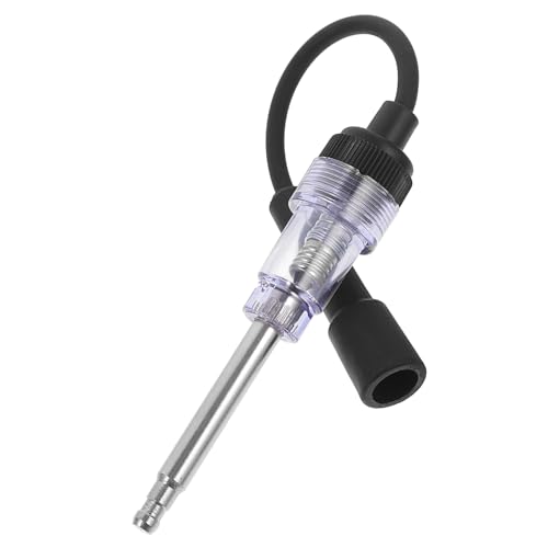 Cabilock Inline Spark Plug Tester Vehicle Ignition Tool with Gap Gauge for Accurate Engine Spark Detection and Repair Essential Automotive Testing Device for Mechanics and Car