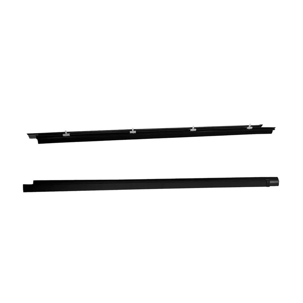 Sealing Strip 2Pcs Front Weatherstrip Door Window Moulding Trim Sealing Strip for Toyota for Tacoma 1995-2004