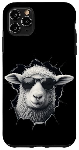 �r��������`���Ă��܂� �_�v �r���� ���� Cool Sheep Portrait �X�}�z�P�[�X iPhone 11 Pro Max �p