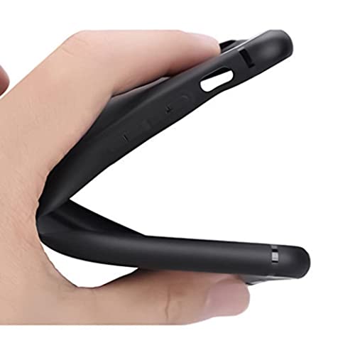 Image of Mobile Back Cover Case for Huawei Y6 Prime (2019) (Silicone Case|CameraProtection|Black SC1510)