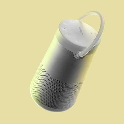 Bose SoundLink Revolve+ (Series II) Bluetooth Speaker Bundle with Fast Charger, Portable with Microphone, Wireless, Water Resistant with 360 Degree Sound, Long Lasting Battery and Handle, (Silver) - image 4
