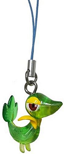 Pokemon Black & White Phone Charm Figure - 1.5" Tsutarja / Snivy (Transparent) #TOP16
