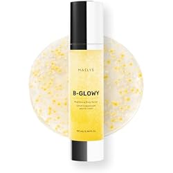 MAËLYS B-GLOWY Brightening Body Serum for Dark Spots - Supports Even Looking Skin - Peptide Formula with Niacinamide & Meadowfoam Oil (3.4 Fl Oz)
