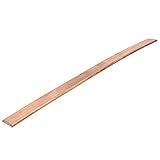 Barra de metal de cobre T2 Cu 3 mm x 15 mm x 250 mm