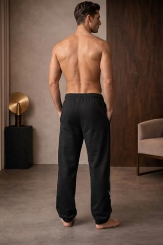 Image of Stylish Baggy Lower for Men | Comfortable Loose Fit Printed Track Pants