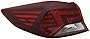 TYC Left Tail Light Assembly Compatible with 2019-2020 Hyundai Elantra
