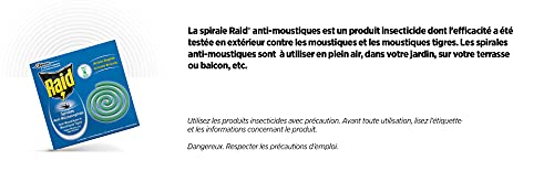 Raid spirale anti moustiques usage extérieur boîte x10 - vue 9