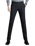 【ウエスト調整】スラックス メンズ ビジネス 春服 秋服 スーツパンツ ロングパンツ ノータック スリム 光沢 美脚 通勤 大きいサイズ