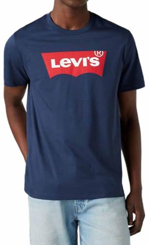 Levi's Graphic Set-in Neck T-Shirt, Dress Blues, L Hombre