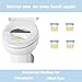 Urine Collection Hat for Toilet, Female Urinal Stool Sample Collection Kit, Toilet Hats to Catch Urine Cups Pee Cup Urine Collector for Women (2 Pack)
