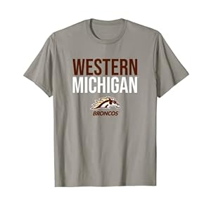 Western Michigan University Broncos Stacked T-Shirt