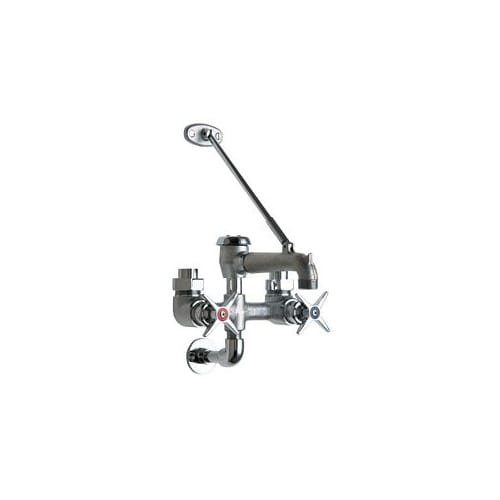 CHICAGO FAUCETS 835XKRCF Exposed Hot and Cold Water Service Utility