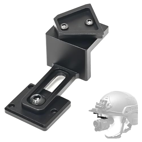 Soporte NVG10 NVG30 de metal con brazo J ajustable para fijación rápida en cascos