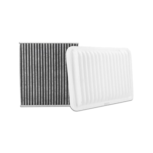 Kefly CA10171 Engine Air Filter & CF10285 Cabin Air Filter Fits for 2007-2017 Toyota Camry 2009-2016 Venza L4 Gas