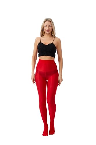 Image of Frola Shaping Tights for Women 70D Shimmery Pantyhose for Dance Ballet Glitter Socks
