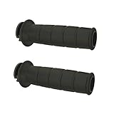Indian Motorcycle Handlebar Grips, Black, for Specific Scout, Scout Sixty, Scout Bobber, Scout Rogue, Scout Rogue Sixty Models, Pair, for Adding Bar End Mirrors and Comfortable Grip - 2882520-266
