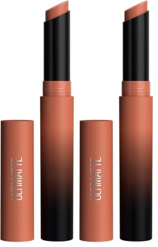 Image of Maybelline New York Color Sensational Ultimatte Lipstick, More Sepia (Pack of 2)