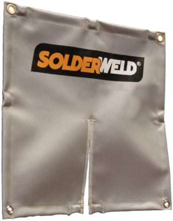 Replacement For Compatible With Solderweld SWMFRB Flame Resistant Magnetic Blanket for Brazing Welding Soldering