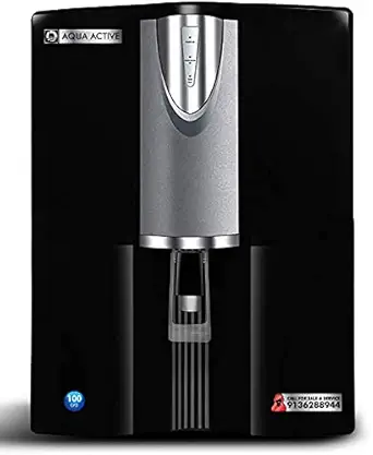 Aqua Active Misty Basic Water Reverse Osmosis 75GPD Water Filtration System 6 Stage RO Water Filter with ABS Tank Active and Inactive Carbon Filter with Pre Filter 100 GPD (Copper binding Pump)