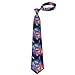 MZERSE Ties for Men Boys Wedding Dance Prom, Fashion Skinny Neck Tie Wolf Dreamcatcher