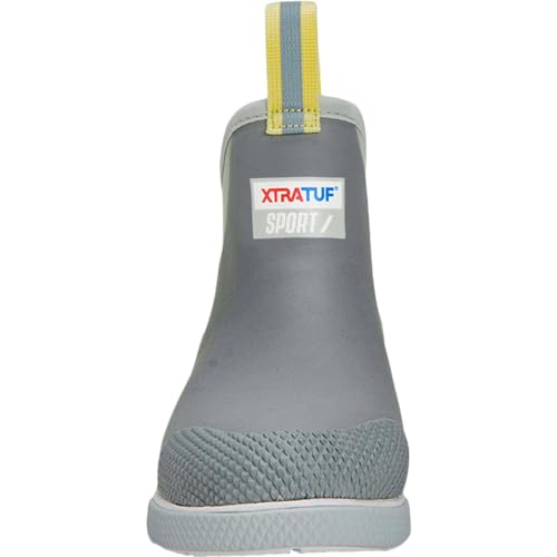 Image of Xtratuf ADSW108M050 Xt W Ankle Deck Gray /Yellow 5