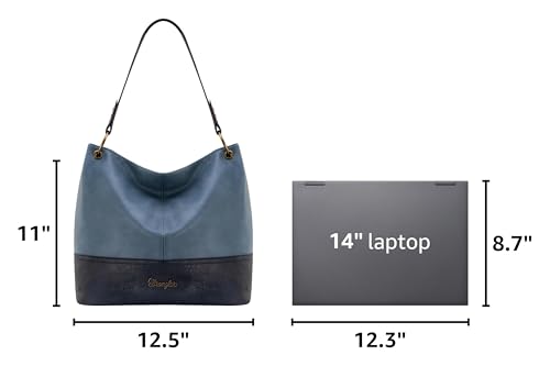Wrangler Hobo Bags para Mujeres en Cuero Vegano miniatura 3