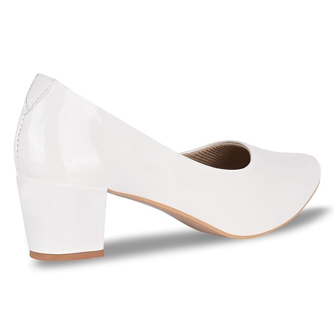 Casual Block Heel Bellies for Women | Heel Sandals for Women | Office Wear Heel Ballet Flats for Women - Image 3