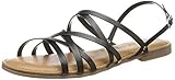  Tamaris Damen 1-1-28196-32 Römersandalen, Schwarz (Black 1), 39 EU