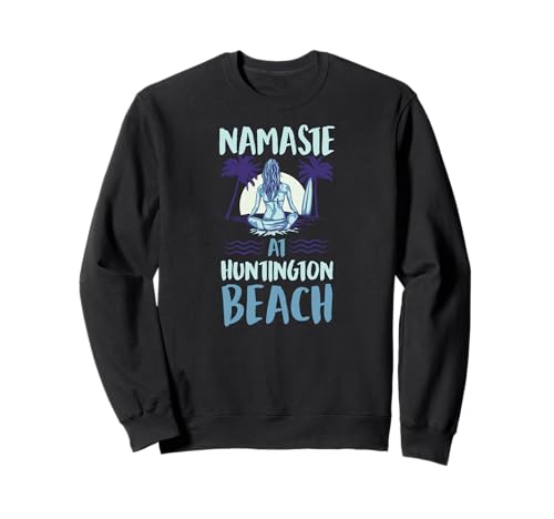 Namaste Huntington Beach Yoga Sweatshirt