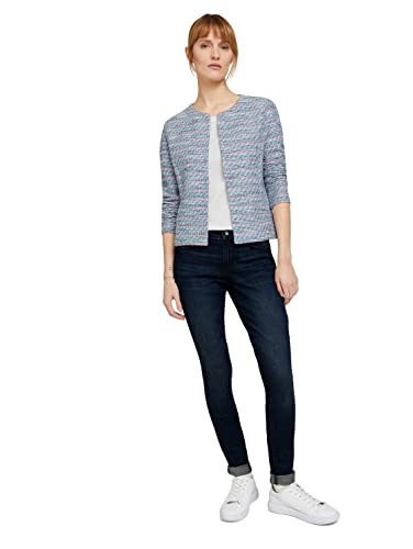 TOM TAILOR Women's 1024102 Colourful boucle blazer (pack of 1)