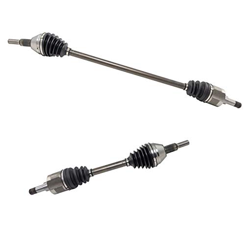 Trq Front Cv C/V Axle Shaft Assembly Kit New Left & Right Pair 2 Piece Set For 2008-2010 Chrysler Town & Country 3.3L V6 / 2008-2010 Dodge Grand Caravan 3.3L V6 #TOP1