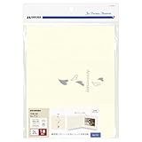 ハクバ HAKUBA 普通台紙 No.710 AZ [2Lサイズ 1面(ヨコ) ホワイト] 表紙に銀箔のハート模様をあしらったシンプルなデザインの写真台紙 AMZM710-2LY-1 4977187003055