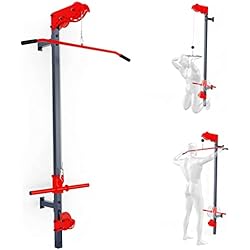 Maquina De Puentes Gym Máquina de cable de polea montada en la pared, perfecta para tirar hacia abajo, extensiones de tríceps, tríceps y todos los ejercicios de máquina de cables, la mejor pieza de equipo de gimnasio