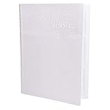 Monster Binder - 9 Pocket Trading Card Album - Holofoil White w White Pages - Holds 360 Yugioh, Magic, and Pokemon Cards