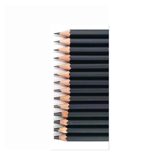 Crayons dessin en bois graphite pur pour nuances et contrastes intenses