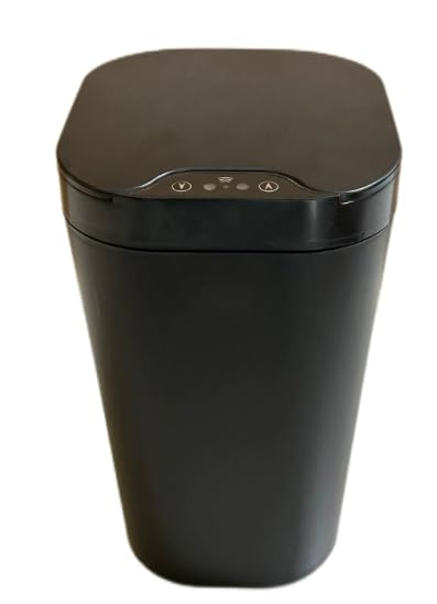 Gaethra Lot de 2 poubelles avec capteur, couvercle...