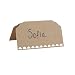 Ginger Ray Plain Kraft Wedding Place Cards, Brown