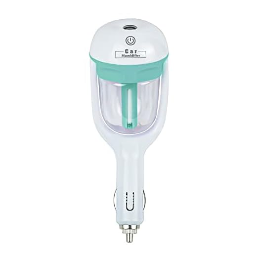 MIGHTYDUTY Car Air Humidifier Aromatherapy Essential Oil Diffuser Freshener Diffuser Blue