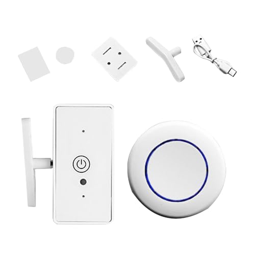 Controlador de interruptor inalámbrico - Presione el botón robótico programable, asistente en casa multidispositivo | Control de conmutación/WiFi, compatible con controles de voz, id