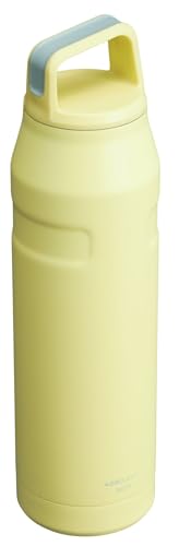 Image of Stanley IceFlow Cap and Carry Water Bottle | Wide Mouth Twist Lid | Lightweight & Leakproof for Travel & Sports | Insulated Stainless Steel | BPA-Free