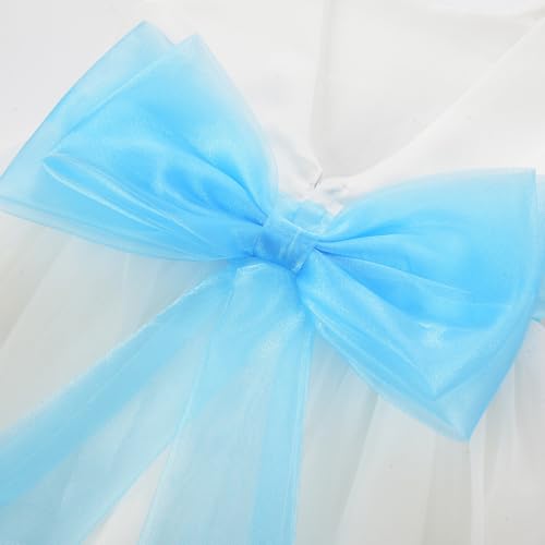 Image of JerrisApparel Flower Girls Dress Wedding Satin Dresses Princess Birthday Party Prom Ball Gown