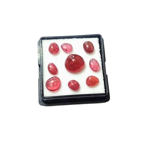 Spinelle rouge naturel de 5 carats : cabochons d'exception de qualité gemme pour haute joaillerie