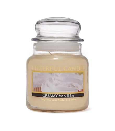 Bougie pot à la vanille crémeuse pour vos moments de détente à la maison
