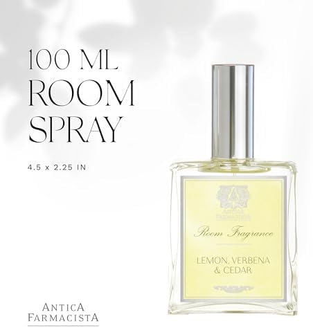 Antica Farmacista Room Spray - Lemon, Verbena and Cedar, 3.4 Fl Oz (Pack of 1) - Thumbnail 2